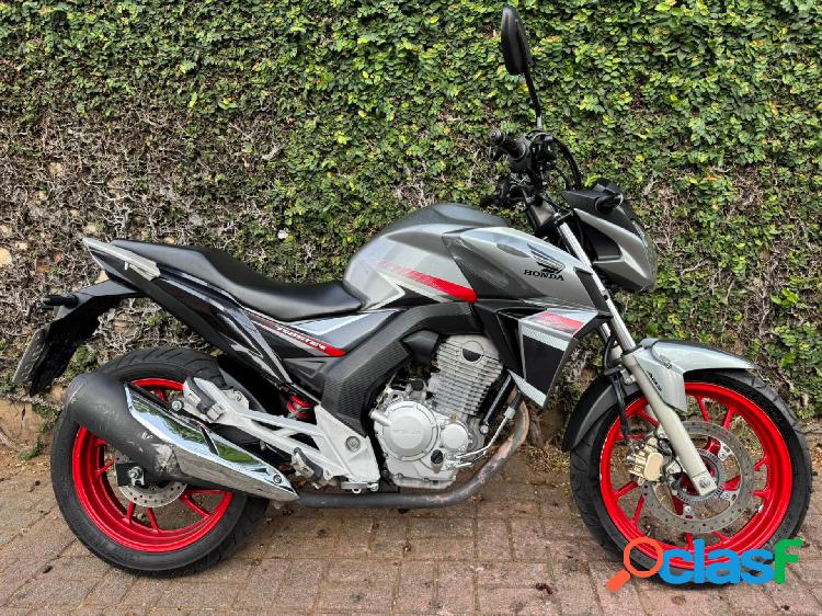 HONDA TWISTER 250 ABS CINZA 2018 250 GASOLINA