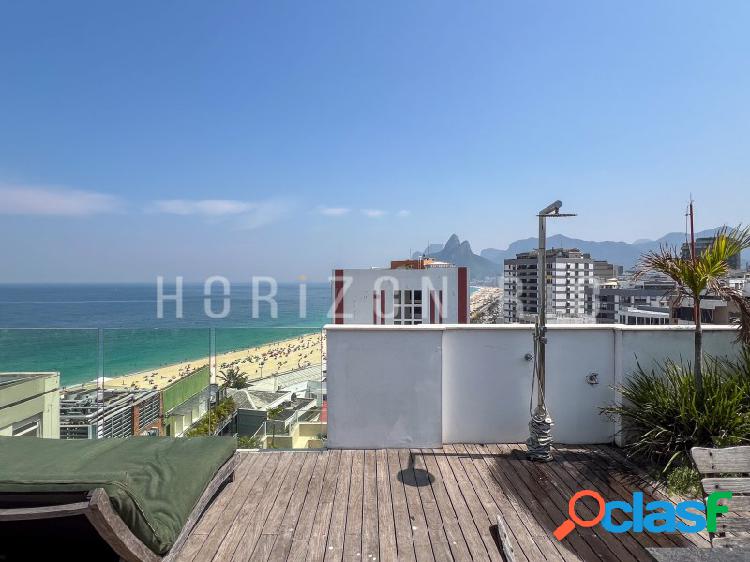 HR.387 - Cobertura triplex composta de 6 quartos em Ipanema