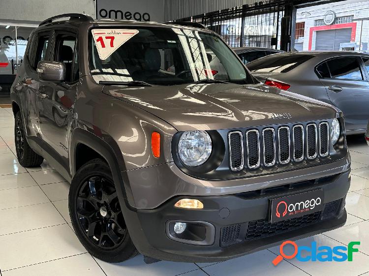 JEEP RENEGADE LONGITUDE 1.8 4X2 FLEX 16V AUT. CINZA 2017 1.8