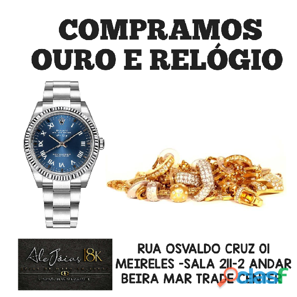 OURO ALE JOIAS 18k AVALIAÇÃO