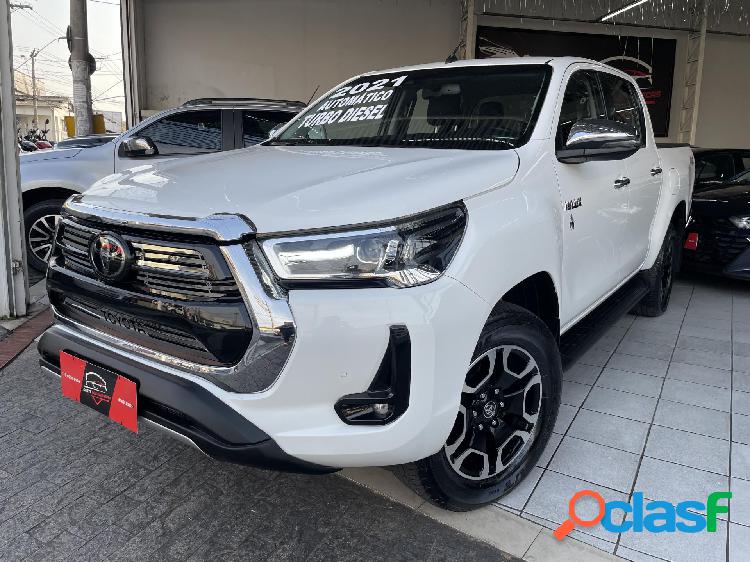 TOYOTA HILUX CD SRX 4X4 2.8 TDI 16V DIESEL AUT. BRANCO 2021