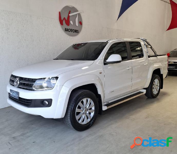 VOLKSWAGEN AMAROK HIGH.CD 2.0 16V TDI 4X4 DIES. AUT BRANCO