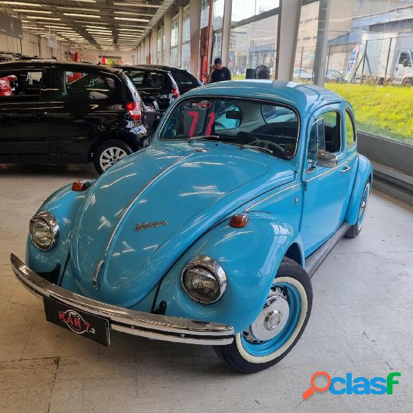 VOLKSWAGEN FUSCA 1500 AZUL 1971 1.500 GASOLINA