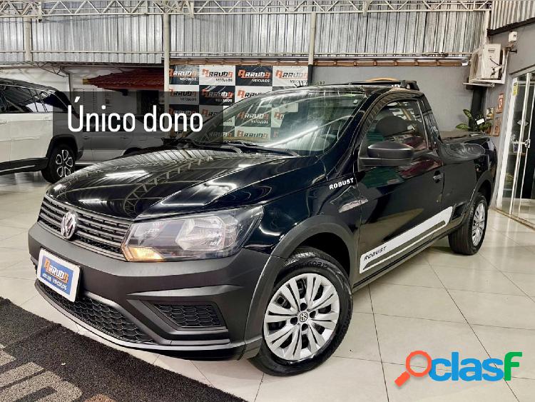 VOLKSWAGEN SAVEIRO ROBUST 1.6 TOTAL FLEX 8V PRETO 2019 1.6