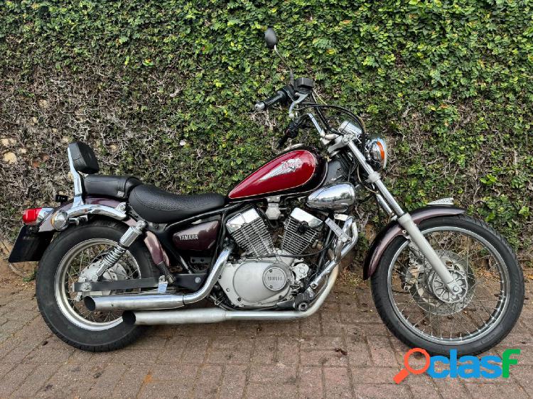 YAMAHA VIRAGO XV250S VERMELHO 2002 250 GASOLINA