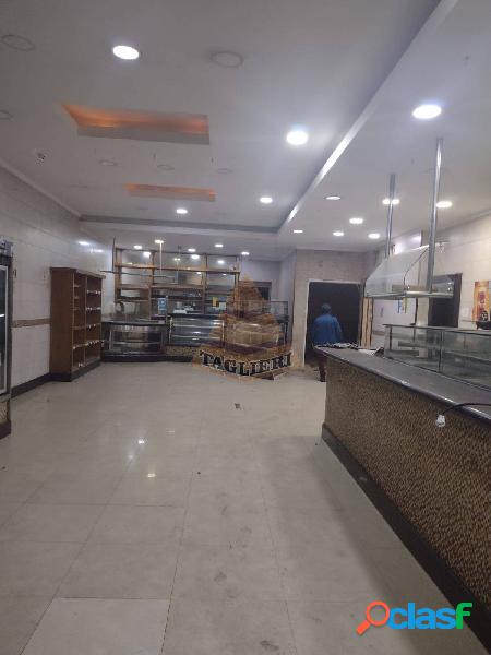 ALUGA-SE:SALÃO COMERCIAL 412 m2. TESTADA DE 10 m.