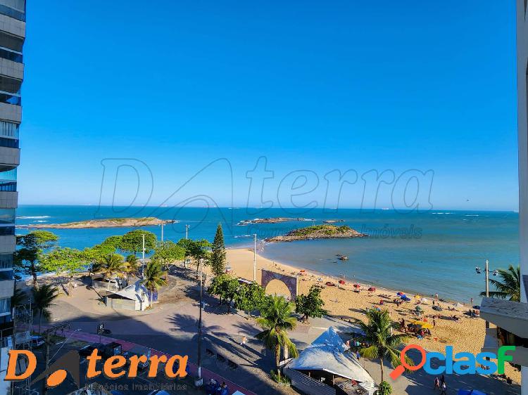 Aluguel de apartamento frente mar,Praia da Costa ao lado da