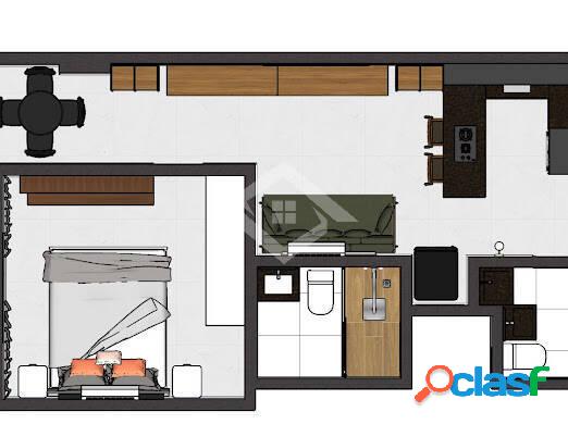 Apartamento Sala e Quarto em Copacabana: Entregue Reformado