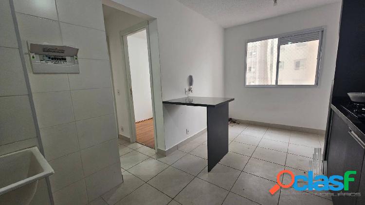 Apartamento com cozinha mobiliada para locação no Bairro