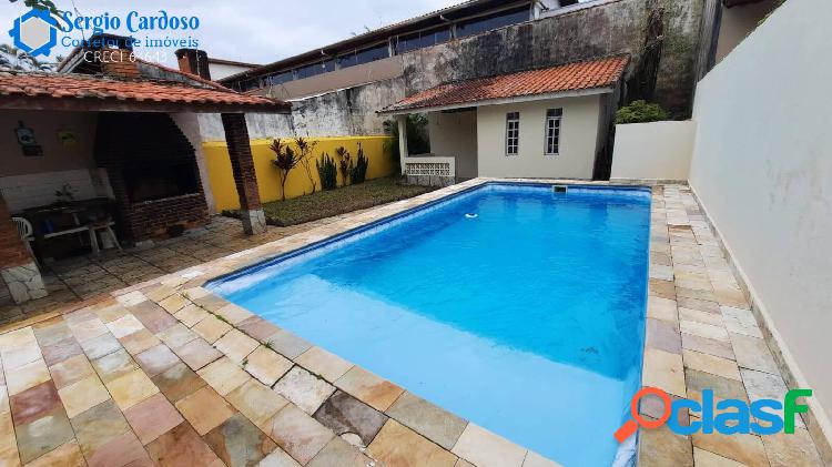 CASA 3 QUARTOS 2 SUÍTES PISCINA CHURRASQUEIRA 100 M MAR