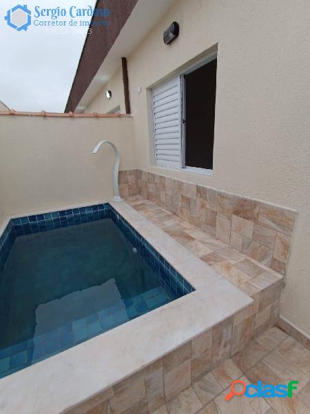 CASA EM CONDOMINIO COM PISCINA PRIVATIVA! 2 QUARTOS - 1