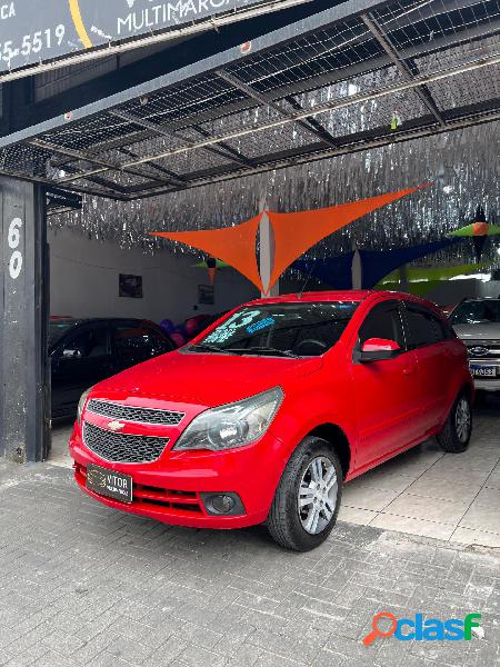 CHEVROLET AGILE LTZ 1.4 MPFI 8V FLEXPOWER 5P VERMELHO 2013