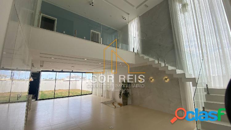 Casa Nova e Luxuosa no Condomínio Damha I – Campos dos