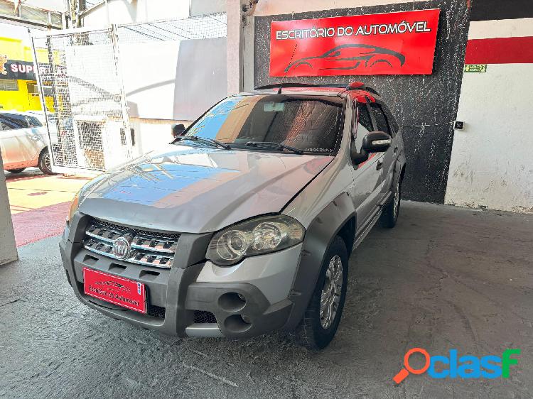 FIAT PALIO WEEK. ADV. DUALOGIC 1.8 FLEX PRATA 2012 1.8 FLEX