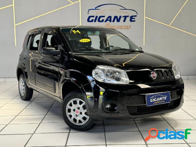 FIAT UNO VIVACE CELEB. 1.0 EVO F.FLEX 8V 5P PRETO 2014 1.0