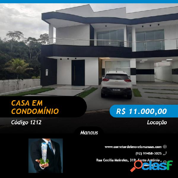 Incrível Casa Mobiliada para Locação no Condomínio