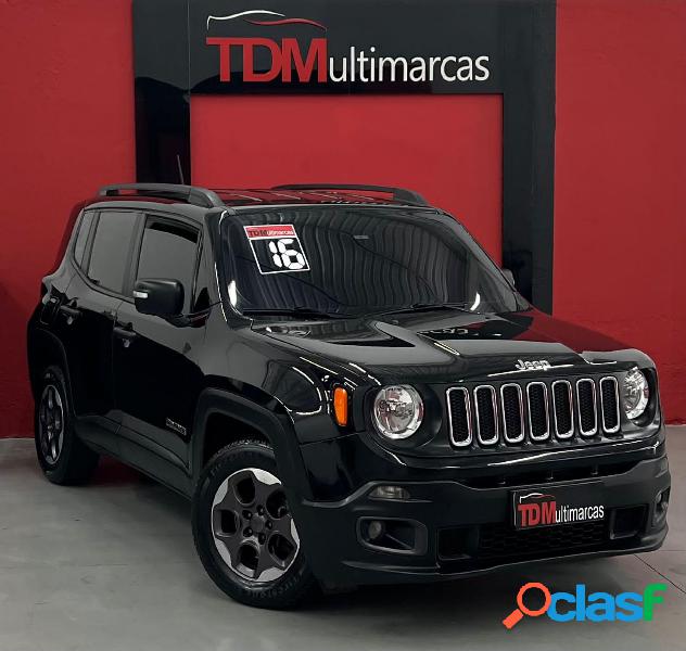 JEEP RENEGADE SPORT 1.8 4X2 FLEX 16V AUT. PRETO 2016 1.8