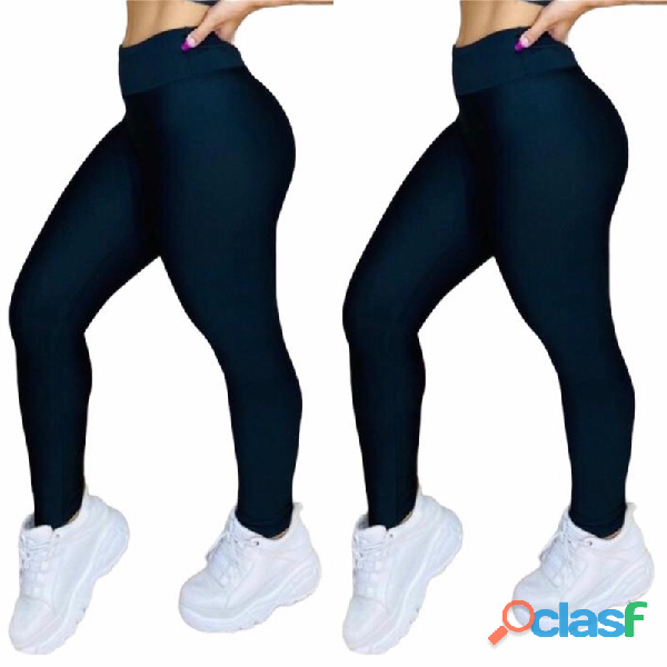 Kit 2 Calças Leg Suplex Feminina Fitness