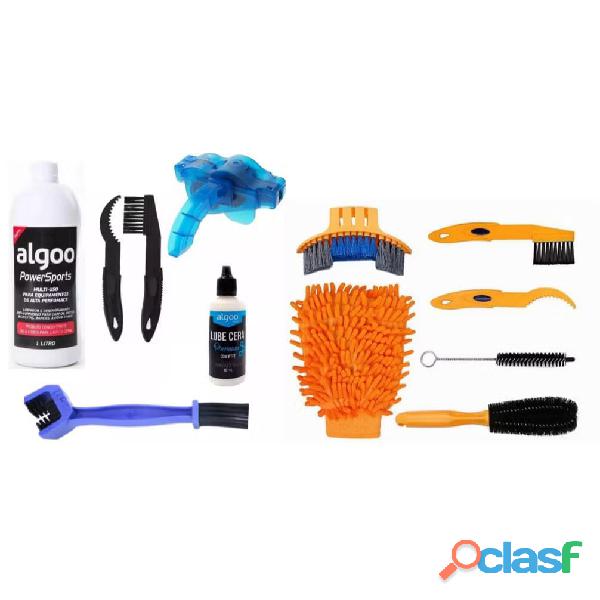 Kit de limpeza para bicicleta