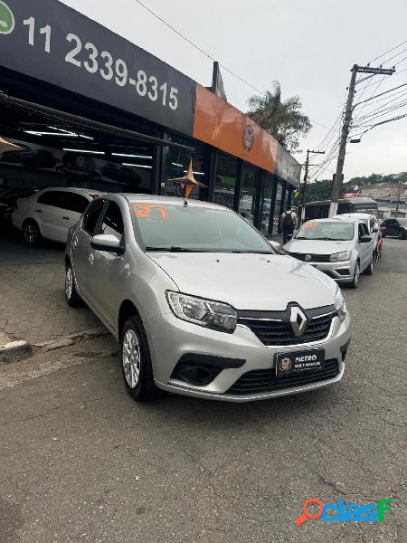 RENAULT LOGAN ZEN FLEX 1.6 16V 4P MEC. PRATA 2021 1.6 FLEX