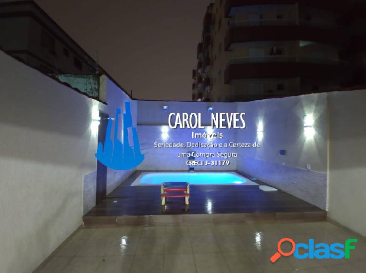 SOBRADO 3 DORMITORIOS SALAO COMERCIAL LADO PRAIA BOQUEIRAO