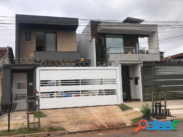 SOBRADO NO JARDIM ATLANTICO COM 4 SUITES - NOVO