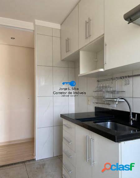 Apartamento 47m2 2 Dormitórios Varanda 1 Vaga Lazer