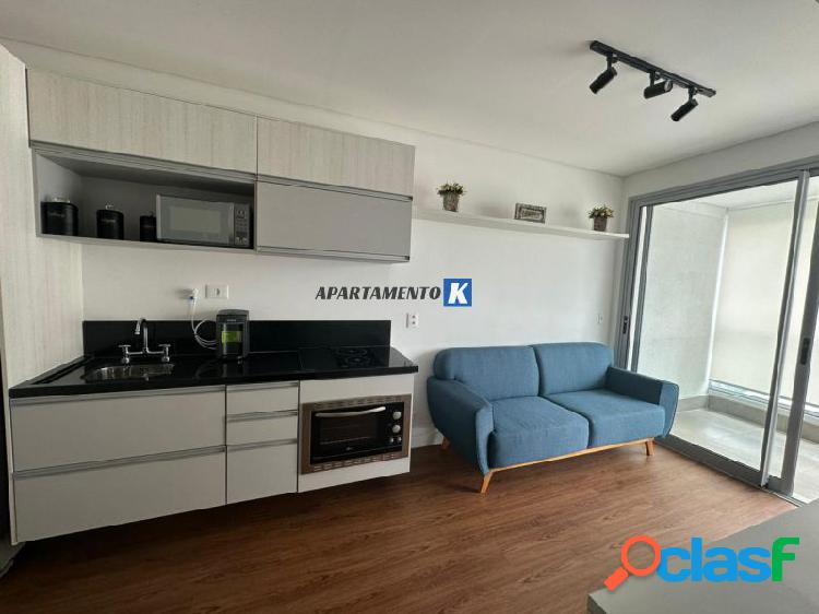 Apartamento MOBILIADO p/ LOCAÇÃO - 39m², 1 dormitório, 1