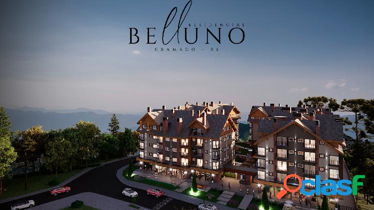 Apartamento com 1 quarto, 44.7m², à venda em Gramado,