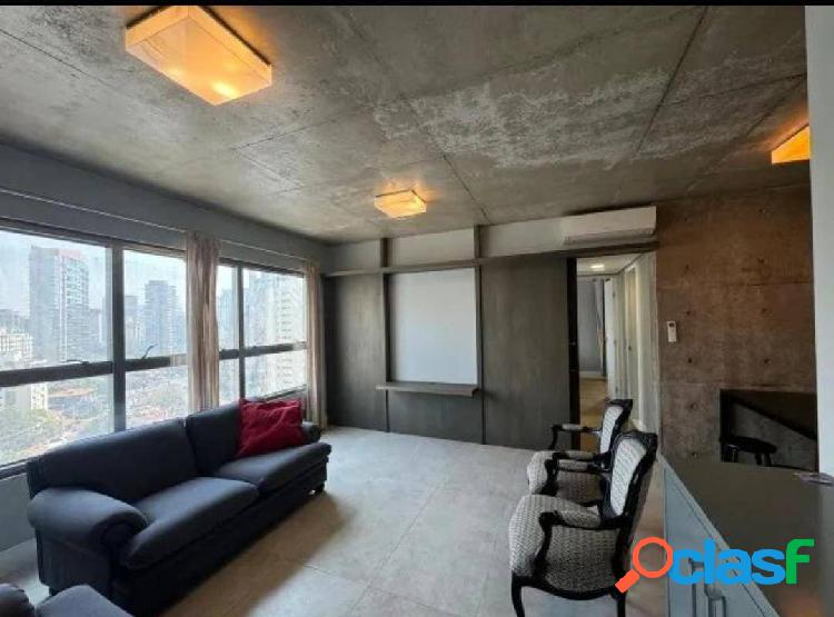 Apartamento locação Itaim Bibi com 1 quarto, 1 vaga, 70m²