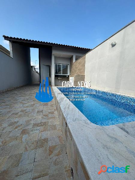 CASA 2 DORMITORIOS PISCINA FINANCIAMENTO BANCARIO ITANHAEM