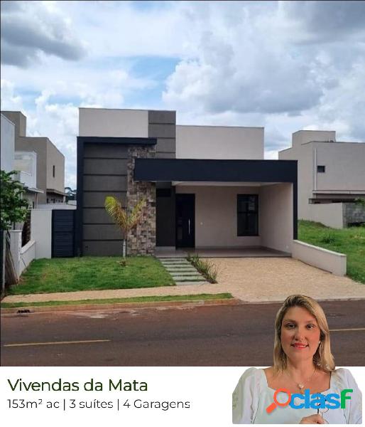 Casa de condomínio com 3 quartos, 153m², à venda