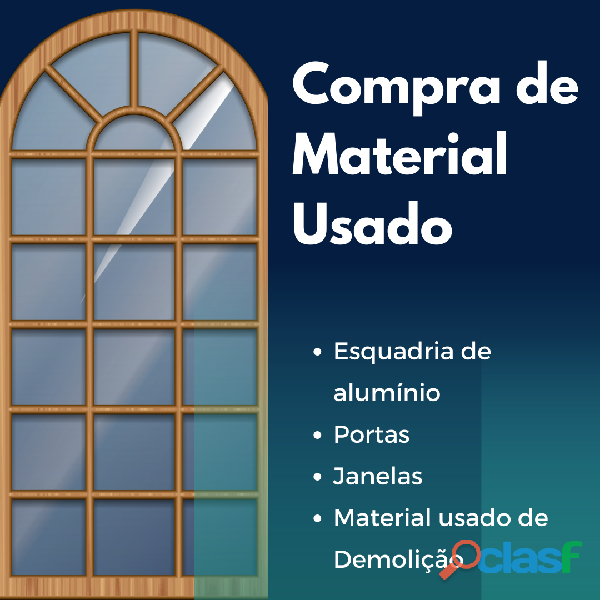 Compro Material Usado de Construçao