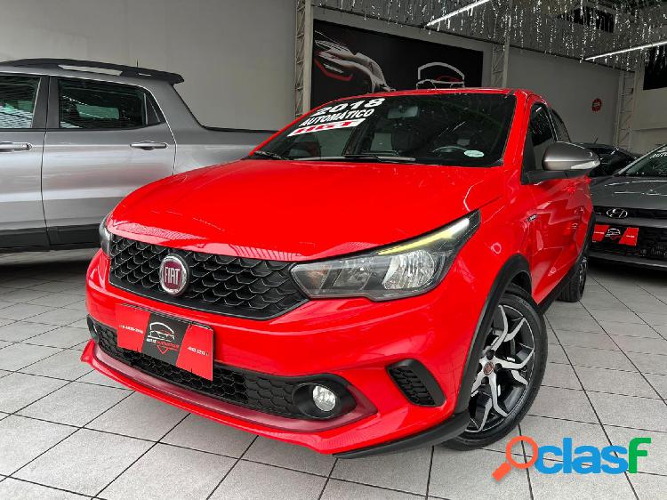 FIAT ARGO HGT 1.8 16V FLEX AUT. VERMELHO 2018 1.8 FLEX