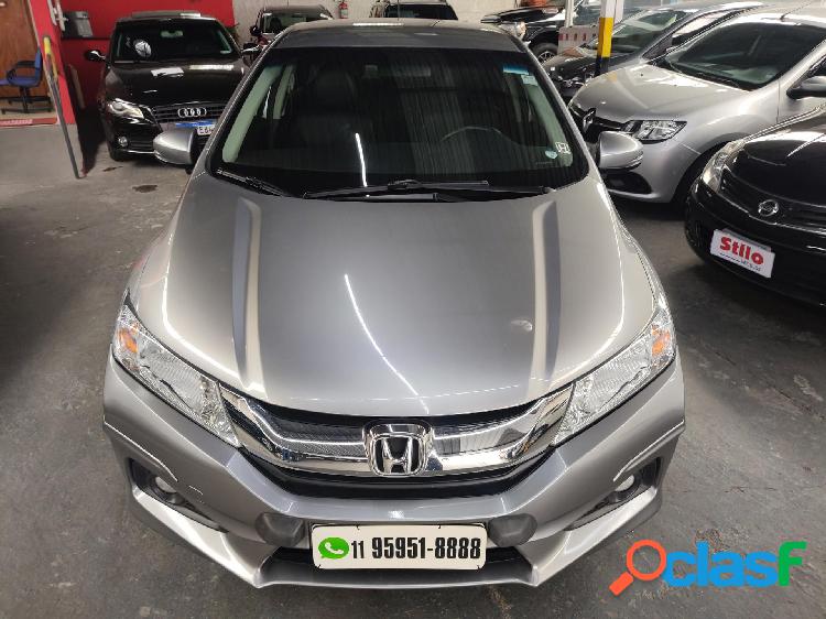 HONDA CITY SEDAN EXL 1.5 FLEX 16V 4P AUT. CINZA 2015 1.5