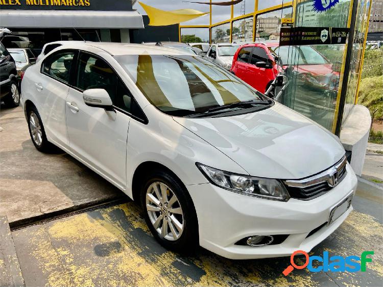 HONDA CIVIC SEDAN LXR 2.0 FLEXONE 16V AUT. 4P BRANCO 2014