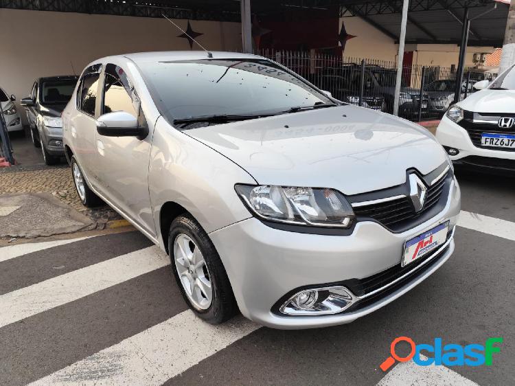 RENAULT LOGAN DYNAMIQUE HI-FLEX 1.6 8V 4P PRATA 2015 1.6