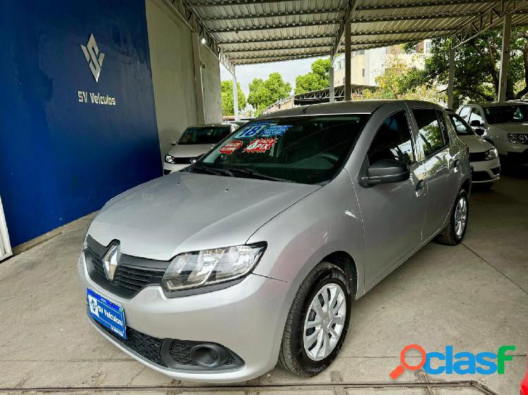 RENAULT SANDERO AUTH 10 PRATA 2018 1.0 FLEX