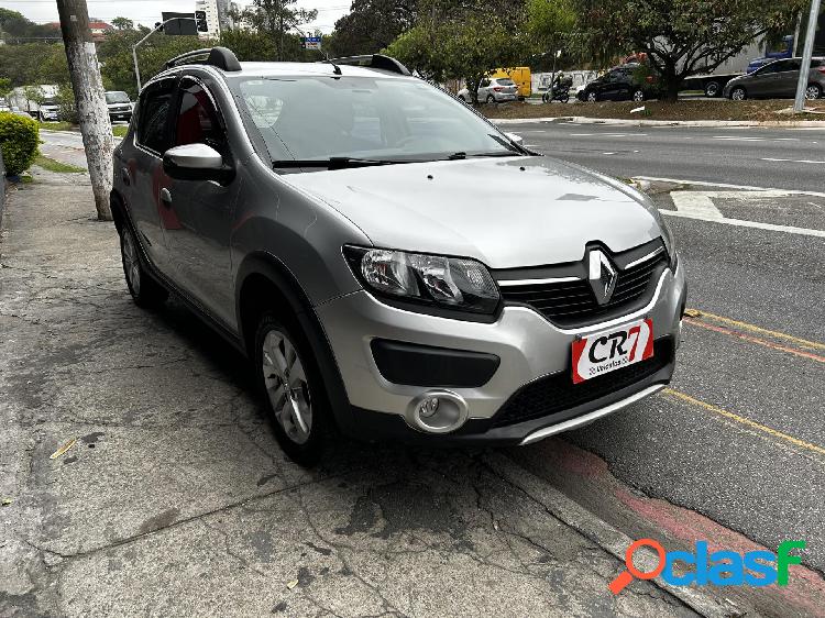 RENAULT SANDERO STEPWAY HI-POWER 1.6 8V 5P PRATA 2017 1.6