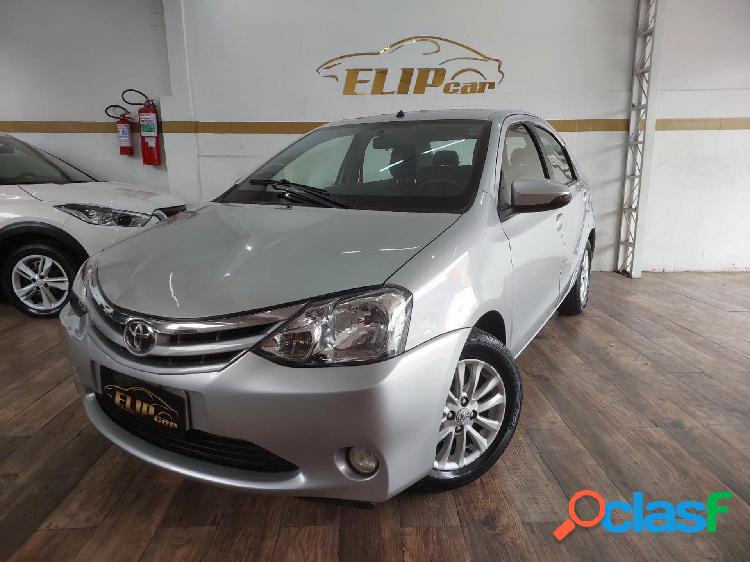 TOYOTA ETIOS XLS SEDAN 1.5 FLEX 16V 4P MEC. PRATA 2015 1.5