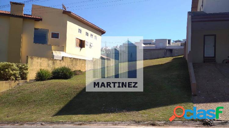 Terreno 380m², aclive leve, Condomínio Itatiba