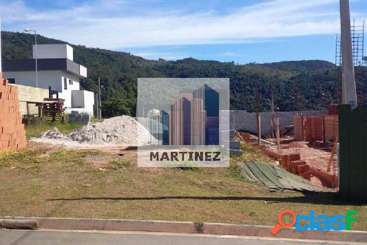 Terreno plano, murado, 380m², Condomínio Itatiba