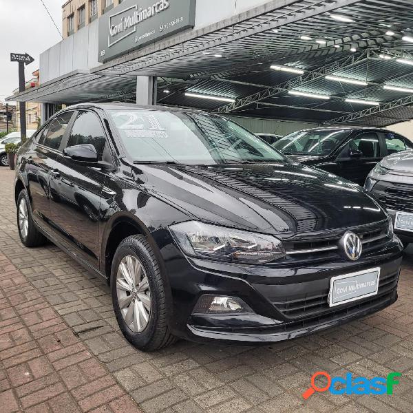 VOLKSWAGEN VIRTUS COMFORT. 200 TSI 1.0 FLEX 12V AUT PRETO